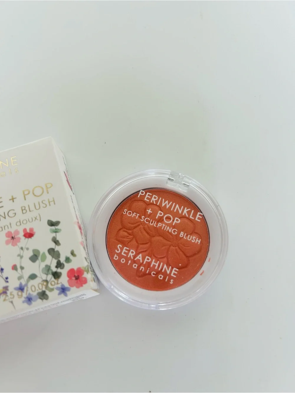 SERAPHINE Botanicals Soft Sculpting Blush in Coral Mist NWT
